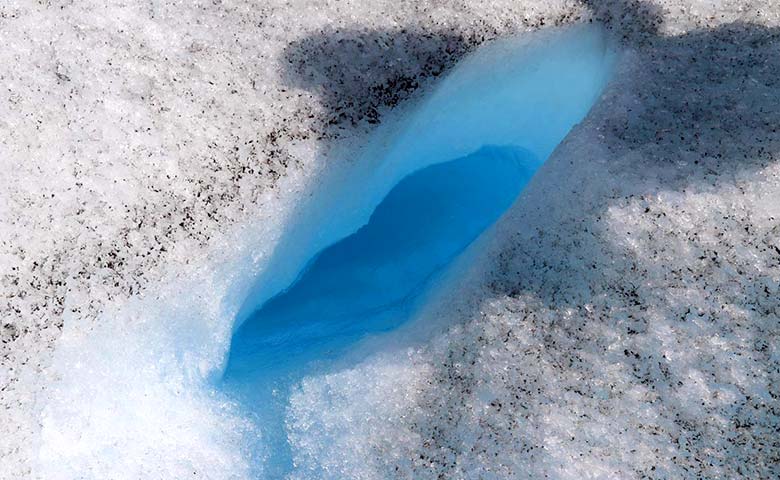 פריטו מורנו - פני השטח של הקרחון