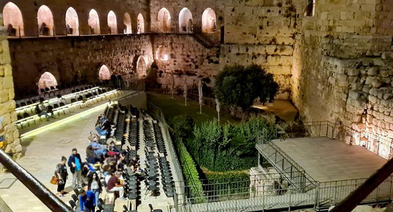 יומיים בירושלים - החיזיון הלילי במגדל דוד